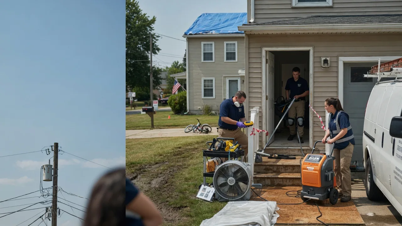 Water Damage Repair in Camby, IN near me